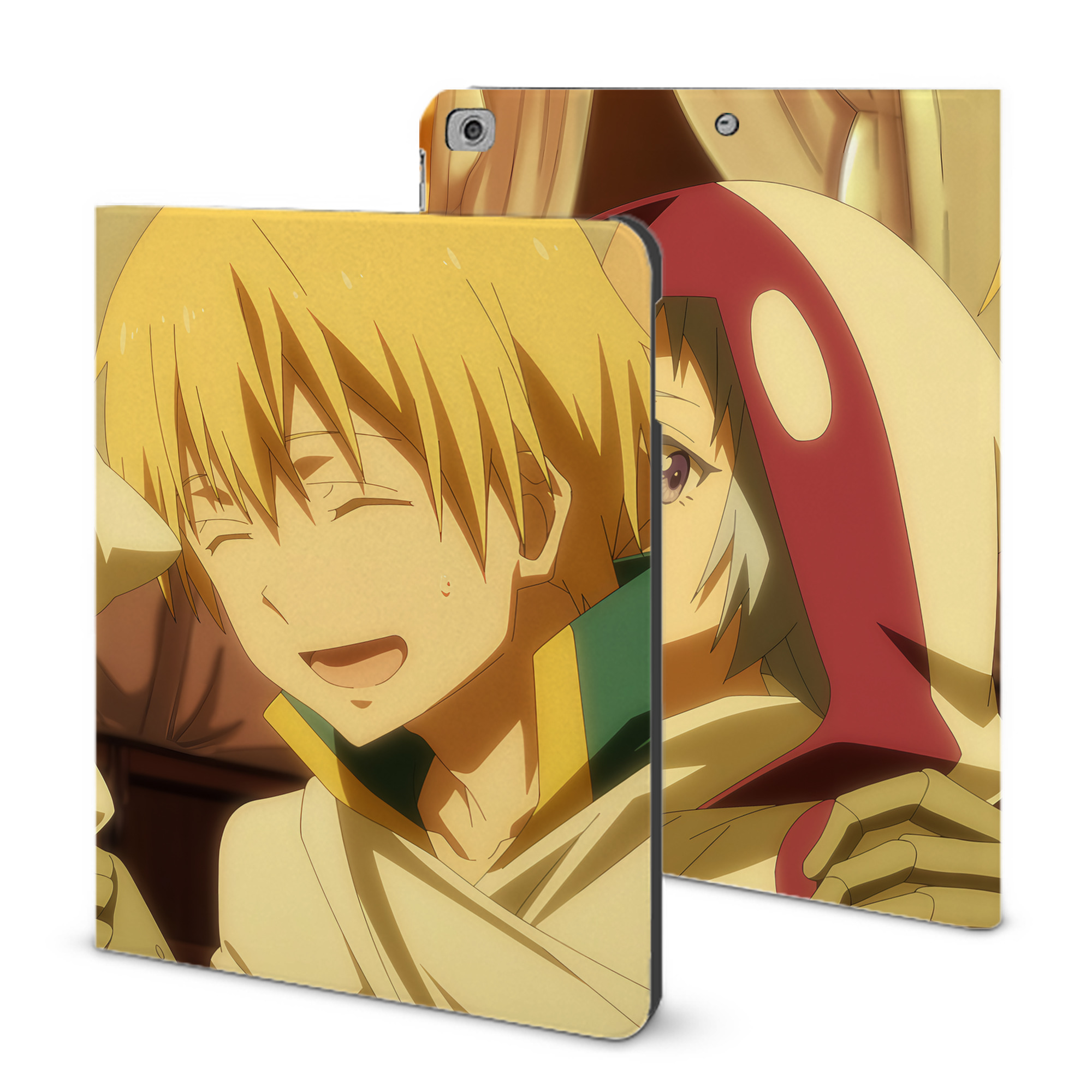 （画像用） 転スラ Regarding Reincarnated to Slime IPad ケース ブック型 PUレザー TPU 耐衝撃 軽量 薄型 ペン収納なし 全面保護 IPad 各モデル対応